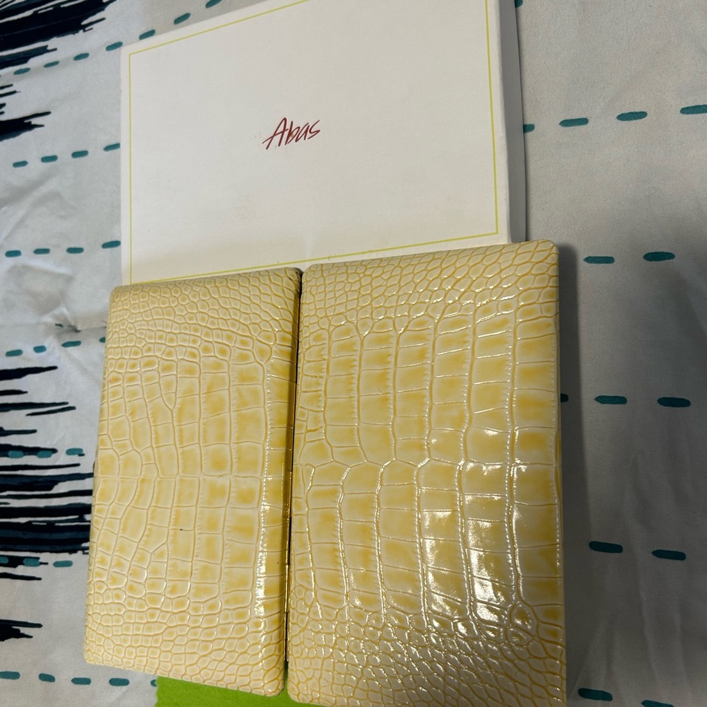 Abas CACHE WALLET IN CLASSIC ALLIGATOR